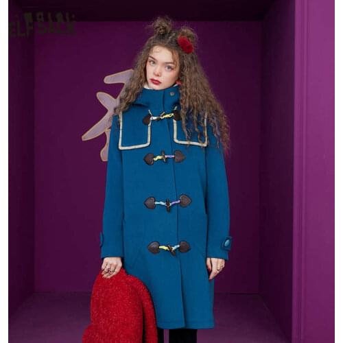 ELF SACK Women's Big Coats