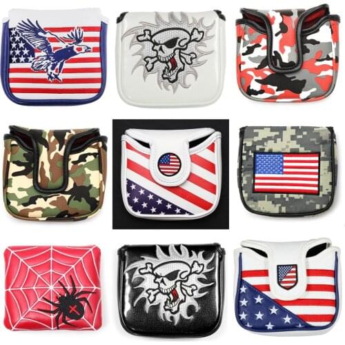 2020 New Style Golf Club Putter Headcovers Large Mallet Putter Magnet Closure for Spider S , MySpider Tour , MySpider X