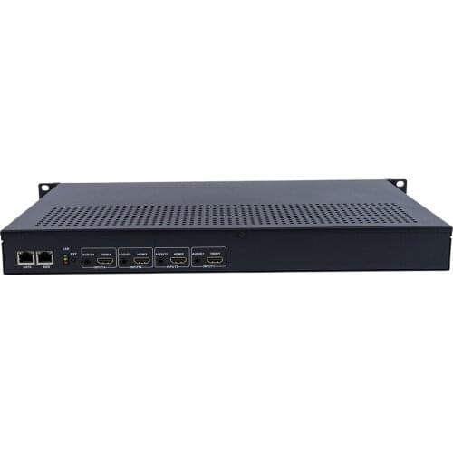 HWCODEC Y525L H.264 H265 4 Channels HDMI Encoder Support SRT RTMP RTSP HTTP for YouTube, Facebook and IPTV Live Streaming