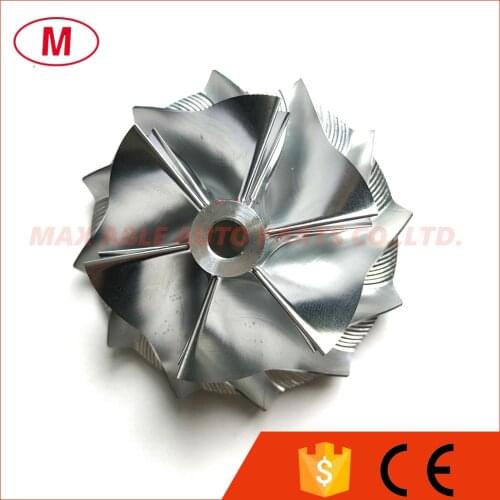 GT15-25 436131-0001 40.10/52.19mm 6+6 blades Performance Turbo Billet compressor wheel/Aluminum 2618/Turbocharger Milling wheel