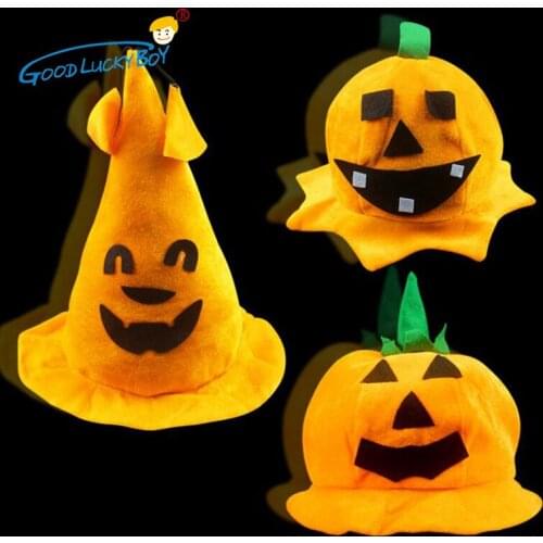 Masquerade Halloween Party Toy Cosplay Performance Props Pumpkin Hat Funny Geek Gadget For Jokes Toys Gift For Children Kids