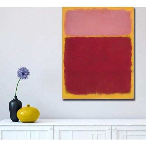 Large Size Wall Pictures For Living Room Abstract Mark Rothko No.17 Printing On Canvas Art Home Decor Modern Oil Painting