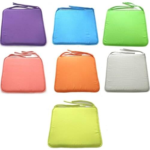 1pcs plain simple creative sofa chair cushion European style dining chair cushion candy color cushion dining chair cushion