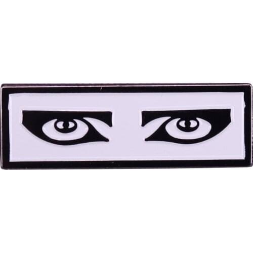 Siouxsie and the Banshees eyes enamel pin 80s alternative gothic punk cool decor