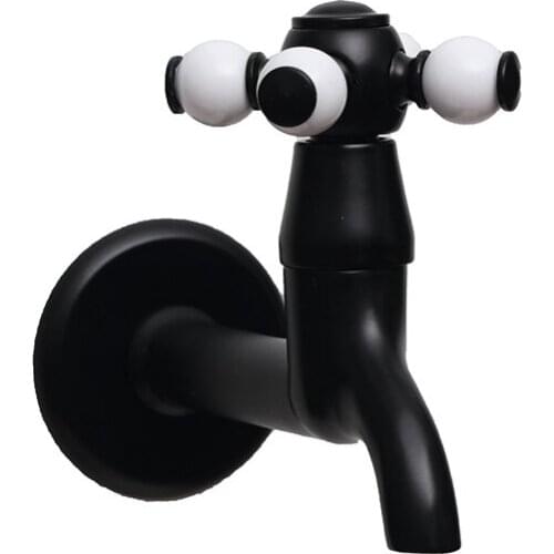 Siyah Uzun Musluk Taşlı