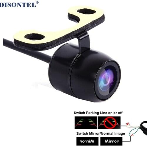 Universal Front/Rear View Backup Camera Waterprpoof &Night Vision Butterfly Design Mini Camera