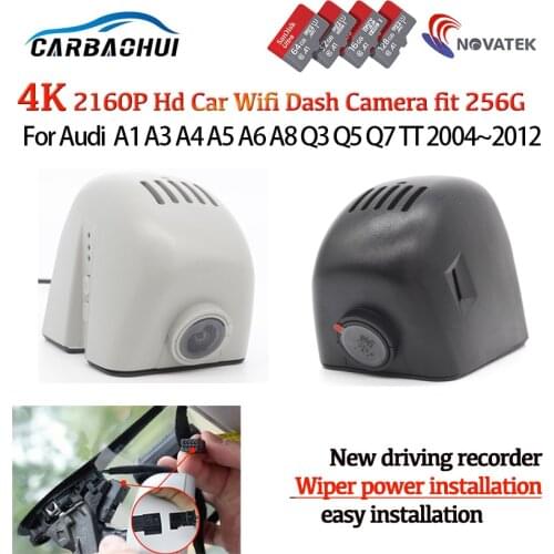The NEW Car Wifi Dash Camera Video Recorder Easy Installation DVR For Audi A1 A3 A4 A5 A6 A7 A8 Q2 Q3 Q5 Q7 TT 2004-2012 hd1600p