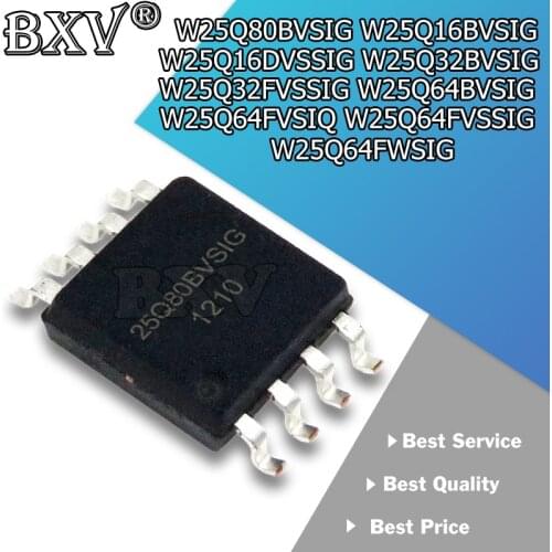 5PCS W25Q64FVSSIG SOP8 W25Q64 SOP 25Q64FVSSIG 25Q64FVSIG W25Q64FVSIG SOP-8 25Q64 SMD