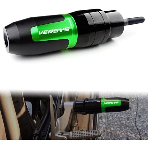 For KAWASAKI Versys650 Versys1000 1000Motorcycle CNC Accessoires Falling protection Exhaust Slider Crash pad slider with