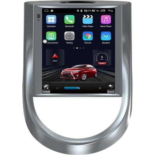 10.4 Inch Android 9 Tesla Style Vertical Screen Car Multimedia Player GPS Navigation Stereo Radio for 2010-2013 Kia SOUL