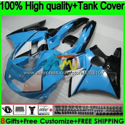 +Tank For HONDA CBR 600F2 CBR600FS CBR 600 FS F2 Cyan black 91 92 93 94 1BS.73 CBR600 F2 CBR600F2 1991 1992 1993 1994 Fairing