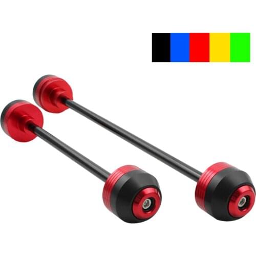 For SUZUKI GSXR GSX-R 600 750 2019 2020 Front Rear Wheel Slider Fork Axle Protector Swing Arm Crash Protector Pad Guard Aluminum