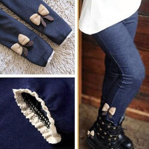 Girls Leggings Pants Children clothing autumn winter velvet female legging child trousers baby casual pants Warm Long Trousers