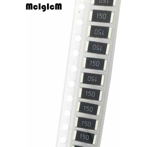 MCIGICM 1W 50pcs 2512 smd chip resistor 100 resistors 0R-22M 10K 100K 100R 1R 150R R050 Power amplifier 2512 smd