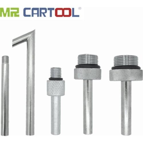 MR CARTOOL 5Pcs Car Transmission Fluid Oil Filling Filler Adapter For VW Audi Benz ATF DSG CVT 09G 01J 722.9 Auto Accessories