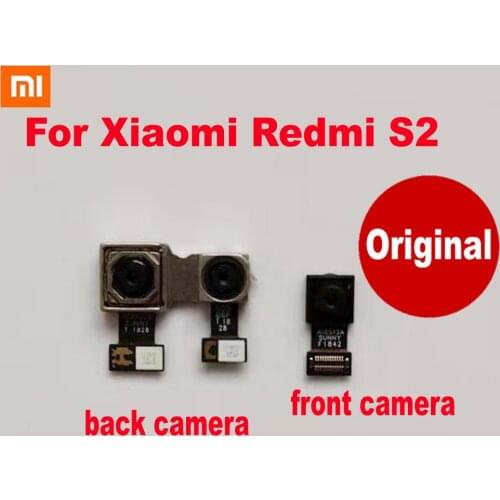 Original Tested Working Small Facing Front For Xiaomi Redmi S2 Y2 Back Big Main Rear Camera Module Phone Flex Cable Parts