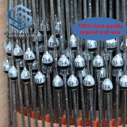 5pcs only orginal new Telefunken TELEFUNKEN SF4007 TFK round bead rectifier diode