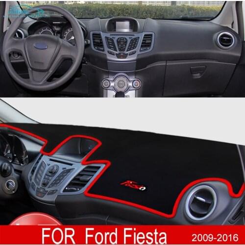 For Ford Fiesta MK7 ST 2009 2010 2011 2012 2013 2014 2015 2016 Anti-Slip Mat Dashboard Pad Sunshade Dashmat Protect Accessories