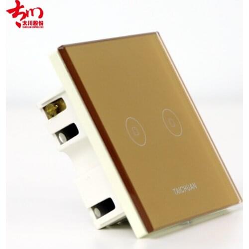 Smart switch 110v 240v 50HZ 60HZ 1 gang 2 gang 3 gang tuya switch EU standard