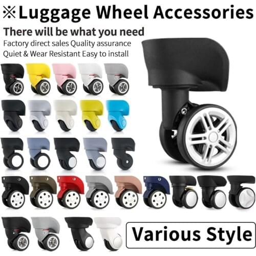 Universal wheel Luggage makeup suitcase Accessories in wheels trolley fashion suitcase accessory rolling wheels repair casters