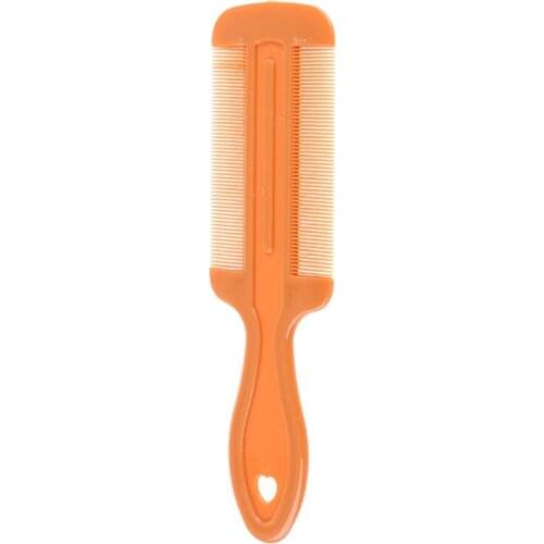 1PC Double Sided Nit Comb Fine Tooth Head Long Handle Lice Hair Combs for Flea