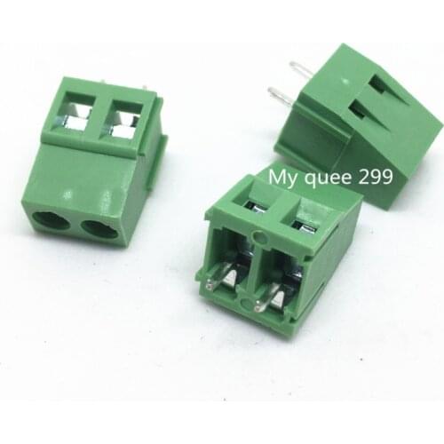 10PCS KF128-5.0-2P KF128-3P Screw Terminal PCB Spliced Terminal 2 Pin 3 Pin 5.0mm Pitch KF128-2P DG128