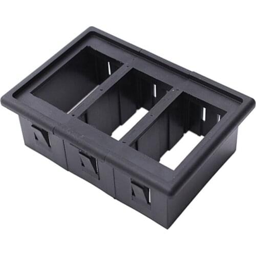 3 Car Boat Rocker Switch Clip Panel Patrol Holder Housing