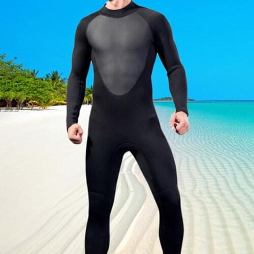 3mm Men Full Body Warm Diving Swimming Suit Surf Snorkel Scubas Wetsuit Swimwear