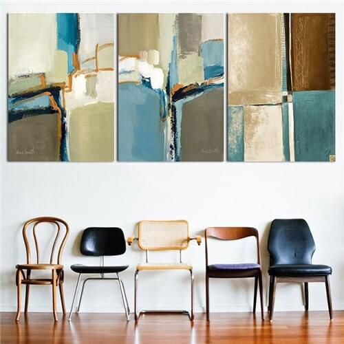 Nordic Abstract Art Watercolor Picture Decor Canvas Painting for LivingRoom DiningRoom Background Wall Art Decor Printing Poster