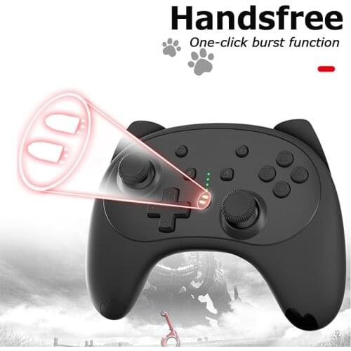Bluetooth-compatible Wireless Gamepad For Nintend Switch Pro Controller Gamepads With Axis & Vibration Pro Switch Lite Joystick