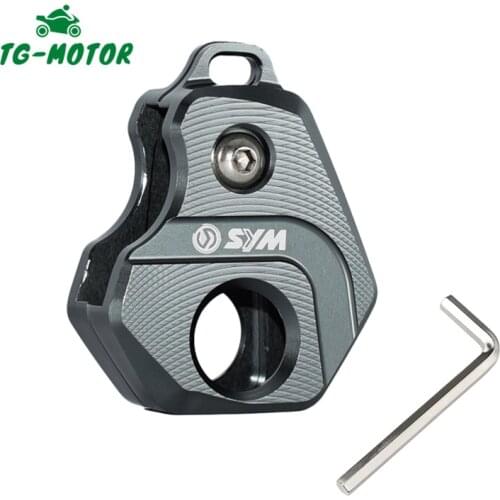 TG-Motor With Logo SYM Motorcycle CNC Key Cover Head Bag Cap Decor Keychain Case For SYM MAXSYM 600i TL500 TL 500 2019 2020 2021