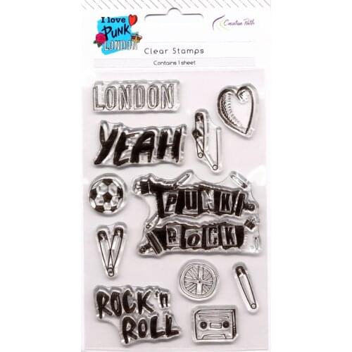 CRZCrafter Clear Stamps Seals Transparent Silicone Reusable DIY For Scrapbooking Cardmaking Journaling Decoration Embellishments