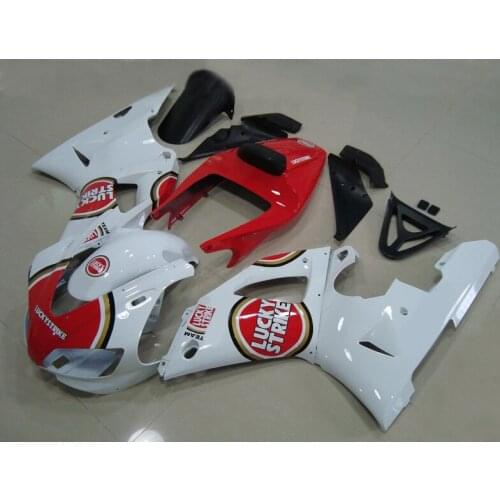 Motorcycle Fairing kit for YAMAHA YZFR1 98 99 YZF R1 1998 1999 YZF1000 yzfr1 98 99 ABS white red Fairings set+7gifts YK10