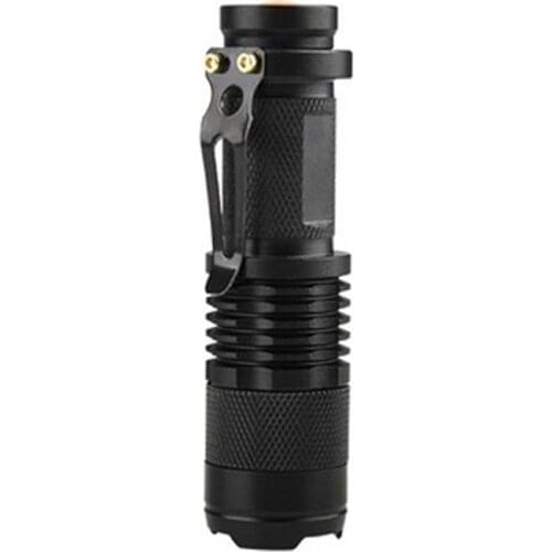 Outdoor LED Flashlight Money Detector Lamp Mini Portable Zoomable Outdoor Light For Camping Bicycle Bike Light Ultra Bright