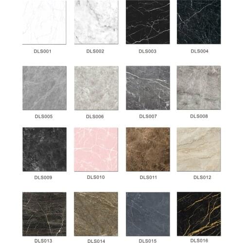 Non-slip Tile stickers Marble pattern home deco sticker Waterproof wearable PVC self-adhesive Floor stickers matte film