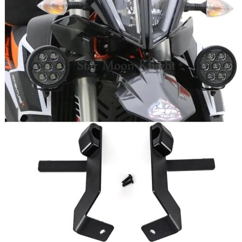 NEW Motorcycle Fog lamp Spotlight Bracket Holder Spot Light Mount FOR 790 Adventure & 790 Adventure 90 Adventure R 2019 2020 ADV
