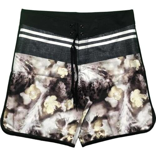 2021 summer new mens fast dry beach pants leisure sports surfing shorts can be pasted