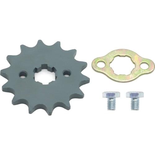 Front Sprocket 420 Pitch 14 Tooth With Locks Gasket Flywheels Chain Wheel for Honda Z50A Z50R CRF50 C70 CT70 CL70 S65 SL70 XL70