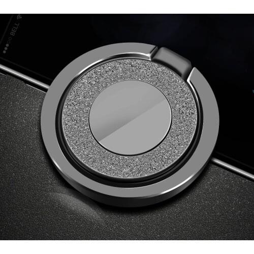 Rotatable Spin Mobile Phone Ring Holder 180 Degree for Smartphone Socket Sticker Metal Finger Round Ring Smartphone Mount Stand
