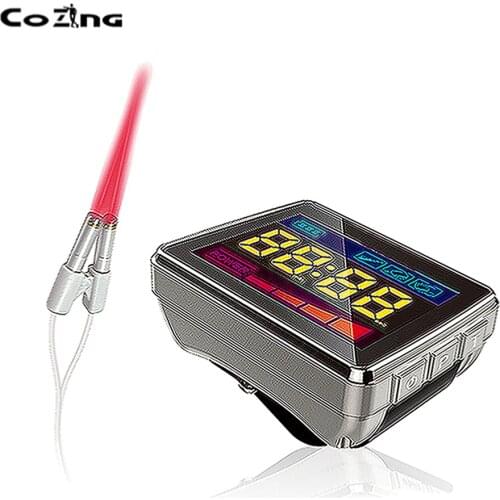 Portable Nose Cold Laser watch diabetes and hypertention physical therapy treatment instrument/machine/device/equipment