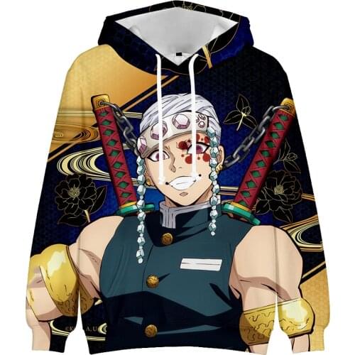 Casual 3D Comic Kimetsu no Yaiba Hoodies Sweatshirts Men Women Autumn Kids Hoodie Demon Slayer Suitable Boys Girls Streetwear
