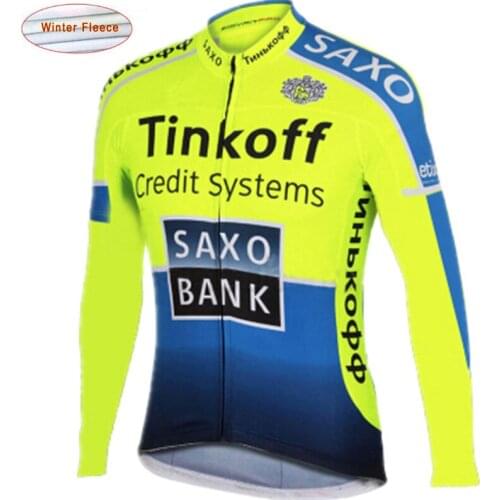 Pro Team Winter Thermal Fleece Cycling Clothing 2018 Ropa Ciclismo Winter Cycling Jersey Long Sleeve Invierno Bicycle Clothing