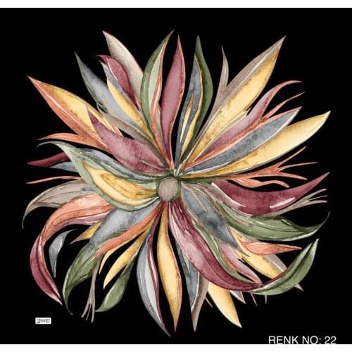 REYYAN SILK OYALIK WRITING (NEW QUALITY)-16318 - RENK-22