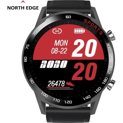 Smart watch mens exercise Bracelet Heart rate blood pressure ECG body temperature Bluetooth call Business Watch