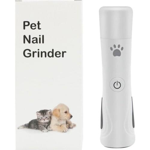 Pet Dog Nail Grinder Rechargeable Pet Nail Grinder for Small Medium Large Dogs Pet Cat Nail Cutter Pet Dog Grooming Tools