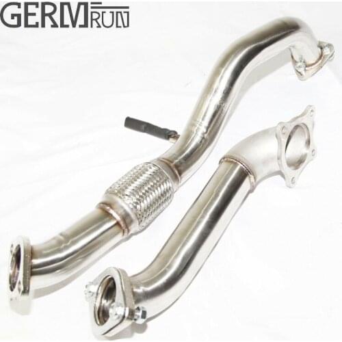 SS 2.5" Downpipe for 2016+ Hond@ Civi*c 1.5 Turbo EX SI FC FK7 Two pieces design