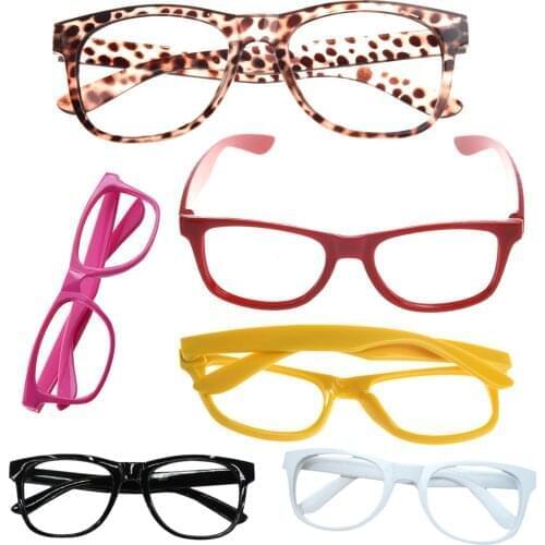 Stylish Boys Girls Children Kids Party Accessories Glasses Frame No Lenses New -Black