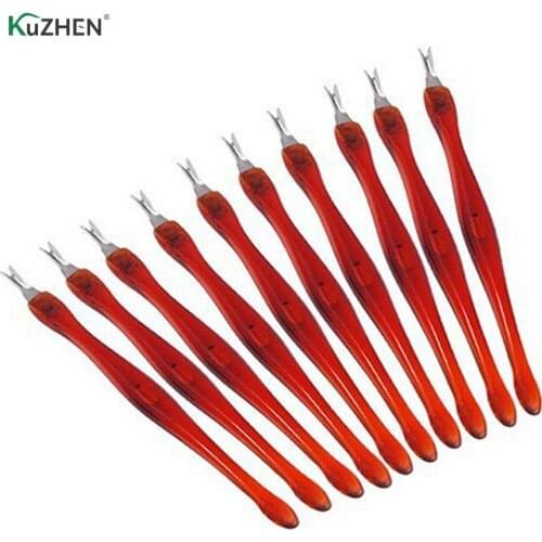 Stainless Steel Cuticle Pusher Nail Pusher Manicure Trimmer Cuticle Remover Metal Cuticle Trimmer Nail Cuticle Pusher