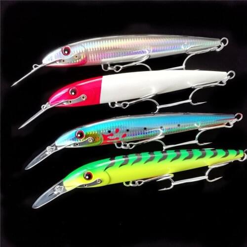 4 colors 22.5cm 86g Wobblers For Trolling floating 6-8m Jerkbait Minnow Fishing Lure Swimbait Big Bait Hard Lures