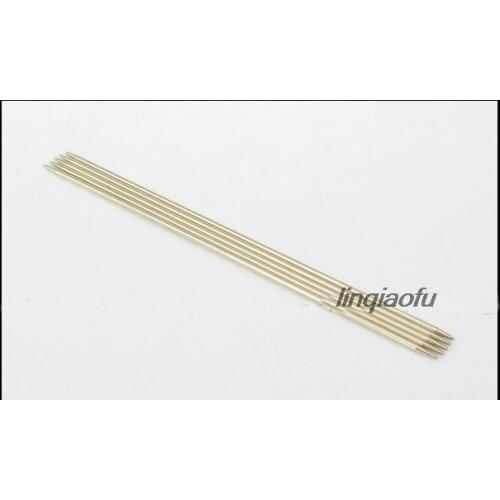 High quality imported metal straight needle / double pointed stainless steel rod needle 20 cm long
